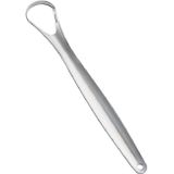 Oral Cleaning Stainless Steel Tongue Scraper  Specification:14.6 × 2.4 cm