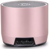 EWA A3 Mini Speakers 8W 3D Stereo Music Surround Wireless Bluetooth Speakers  Portable  Sound Bass Support TF Cards USB(Rose Gold)