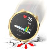For Garmin Forerunner 245 TPU Electroplated Watch Case(Golden)