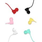 Remax RM-502 Elbow 3.5mm In-Ear Wired Heavy Bass Sports Earphones with Mic  for iPhone  Samsung  HTC  Sony and other Smartphones(Red)