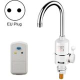 Digital Display Electric Heating Faucet Instant Hot Water Heater EU Plug Lamp Display Elbow With Leakage Protection