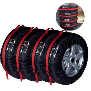 4 in 1 Waterproof Dustproof Sunscreen Car Tire Spare Tire Cover  Size:S