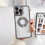 Voor iPhone 12 Electroplated Diamond Phone Case