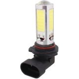 2PCS 9006 1250LM 20W + 5W 5 x COB LED White Light Car Front Fog Lamp Bulb  DC 12V