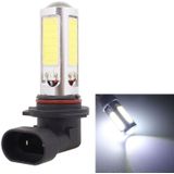 2PCS 9006 1250LM 20W + 5W 5 x COB LED White Light Car Front Fog Lamp Bulb  DC 12V