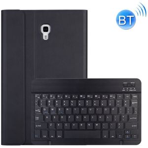 DY590 For Galaxy Tab A 10.5 T590 / T595  Detachable Plastic Bluetooth Keyboard Leather Case with Holder (Black)