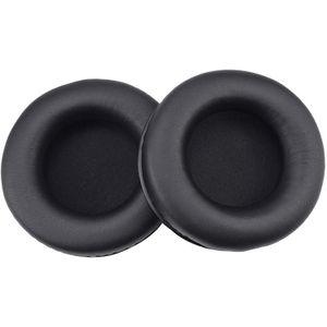 For JBL E50 / E50BT / S500 / S700 Headphones Imitation Leather + Foam Soft Earphone Protective Cover Earmuffs  One Pair (Black)