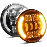 Car 7 inch DC9-30V  LED Headlight Modification Accessories for Jeep Wrangler