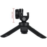 PULUZ  Folding Plastic Tripod + Phone Mount Metal Clamp for GoPro HERO Action Cameras and Cell Phones