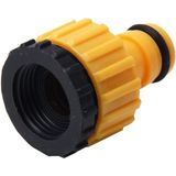 Universal Standard Faucet Hose Connector Quick Connector Washing Machine Water Cannons and A Garden Lawn Sprinkler System Pipe Suit for 1/2inch and 3/4inch Pipe