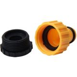 Universal Standard Faucet Hose Connector Quick Connector Washing Machine Water Cannons and A Garden Lawn Sprinkler System Pipe Suit for 1/2inch and 3/4inch Pipe
