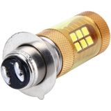 P15D 10W 1000 LM Motorcycle Headlight with 28 SMD-3030 LED Lamps  DC 12V(Gold Light)