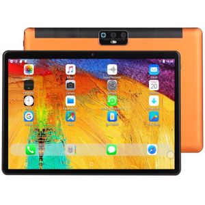 BDF H1 3G Phone Call Tablet PC  10.1 inch  2GB+32GB  Android 9.0  MTK8321 Octa Core Cortex-A7  Support Dual SIM & Bluetooth & WiFi & GPS  EU Plug(Orange)