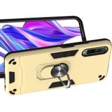 For Huawei Y9s / Honor 9 2 in 1 Armour Series PC + TPU Protective Case with Ring Holder(Gold)