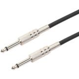 10m  1/4 inch (6.35mm) Male to Male Shielded Jack Mono Plugs Audio Patch Cable