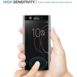 For Sony Xperia XZ1 Compact 0.26mm 9H Surface Hardness 3D Full Screen Tempered Glass Screen Protector(Black)