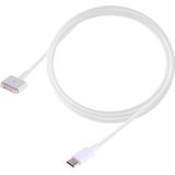 1.7m 5 Pin to USB-C / Type-C Charging Cable for Apple MacBook II(White)