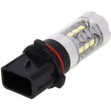 2 PCS P13W DC 12V 5W 250LM Auto Car Fog Lights with 16 SMD-2835 LED Bulbs (White Light)