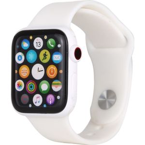 Color Screen Non-Working Fake Dummy Display Model for Apple Watch 5 Series 40mm(White)