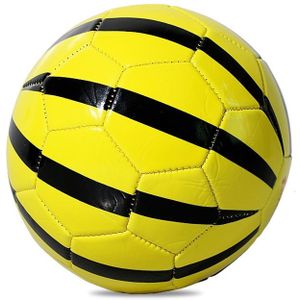REGAIL No. 2 Intelligence PU Leather Wear-resistant Yellow Watermelon Shape Football for Children  with Inflator