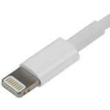 1m Seiko editie 8 Pin USB Sync Data / Charging Cable  voor iPhone X / iPhone 8 & 8 Plus / iPhone 7 & 7 Plus / iPhone 6 & 6s & 6 & 6s Plus / iPhone 5 & 5S & SE & 5 C / iPad(White)