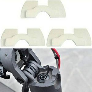 3 in 1 Shock Absorption Shockproof Standing Handle Rubber Damper for Xiaomi Electric Scooter(White)