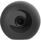 CAMSOY C8 HD 1280 x 720P 140 Degree Wide Angle Spherical Wireless WiFi Wearable Intelligent Surveillance Camera  Support Infrared Right Vision & Motion Detection Alarm & Charging while Recording (Black)