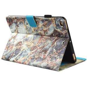 For iPad 9.7 (2018) & iPad 9.7 inch 2017 / iPad Air / iPad Air 2 Universal Colorful Marble Pattern Horizontal Flip Leather Protective Case with Holder & Card Slots & Sleep