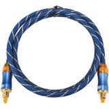 EMK LSYJ-A010 1m OD6.0mm Gold Plated Metal Head Toslink Male to Male Digital Optical Audio Cable