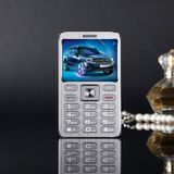 SATREND A10 Card Mobile Phone  1.77 inch  MTK6261D  21 Keys  Support Bluetooth  MP3  Anti-lost  Remote Capture  FM  GSM  Dual SIM(Silver)