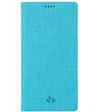 For Nokia 5.3 ViLi Shockproof TPU + PU Horizontal Flip Protective Case with Card Slot & Holder(Blue)