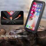 Metal Shockproof Waterproof Protective Case for iPhone XS Max (Silver)