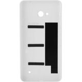 Frosted Surface Plastic Back Housing Cover for Microsoft Lumia 640 (White)