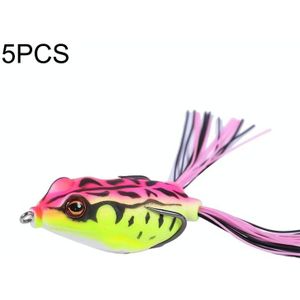 5 PCS Bionic Thunder Frog Lure Bait Simulation Fishing Bait  Specification: 5.5cm/12g(8)