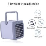 A006 Portable Mini Air Cooler Fan Air Conditioning Fan Water Cooling Fan  Fan diameter: Cotton Core