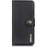For OPPO Find X3 / Find X3 Pro KHAZNEH Cowhide Texture Horizontal Flip Leather Case with Holder & Card Slots & Wallet(Black)
