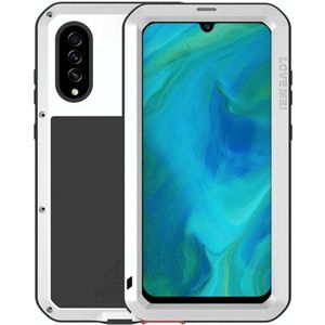 For Galaxy A70s LOVE MEI Metal Shockproof Waterproof Dustproof Protective Case(Silver)