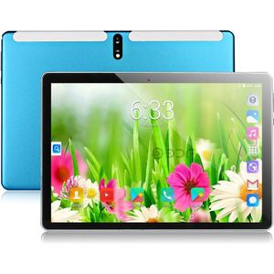 BDF M107 4G Phone Call Tablet PC  10.1 inch  2GB+32GB  Android 9.0  SC9863A Octa Core Cortex-A55  Support Dual SIM & Bluetooth & WiFi & GPS  EU Plug(Blue)
