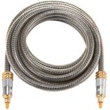 EMK YL-A 3m OD8.0mm Gold Plated Metal Head Toslink Male to Male Digital Optical Audio Cable