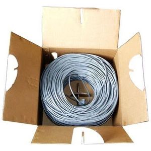 Lan Cable (CAT5E Data cable)  Copper  Length: 305m  Diameter: 0.5mm