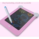 LED Luminous Drawing Board Electronic Fluorescent Writing Board Children Light Painting Message Board(Pink)