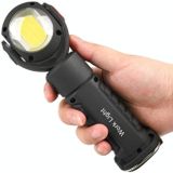 Dual-Function Work Light Outdoor Portable Handheld Inspection Light COB Rechargeable Flashlight Emergency Light