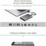 ORICO 2518S3 USB3.0 External Hard Disk Box Storage Case for 7mm & 9.5mm 2.5 inch SATA HDD / SSD (Grey)