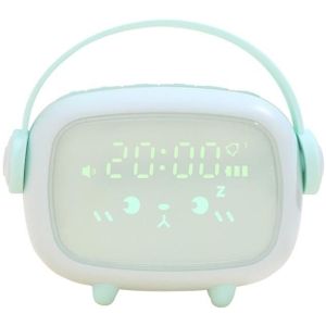 XR-MM-C2002 LED Light Children Bedside Multifunctional Intelligent Digital Alarm Clock(Green)