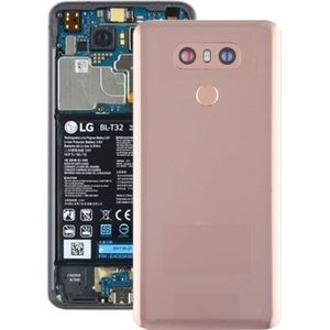 Battery Back Cover with Camera Lens & Fingerprint Sensor for LG G6 / H870 / H870DS / H872 / LS993 / VS998 / US997(Gold)