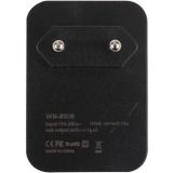 WN-2018 Dual USB Travel Charger Power Adapter Socket  EU Plug