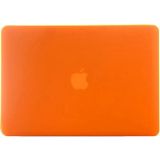 Frosted Hard Plastic Protection Case for Macbook Pro 13.3 inch(Orange)