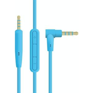 3 PCS 3.5mm to 2.5mm Audio Cable with Mic For Bose QC25/QC35/OE2  Length: 1.4m(Blue)
