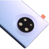 Original Battery Back Cover with Camera Lens for Huawei Mate 30 Pro(Silver)