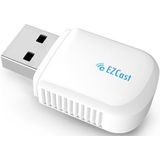EZCast EZC-5200BS 600Mbps Dual Band WiFi + Bluetooth USB 2.0 Wireless Adapter (White)